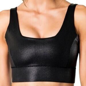 IVL Collective power bra metallic black size small euc